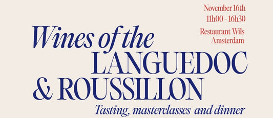 Wines of Languedoc-Roussillon | Maandag 16 november 2026 @ Wils, Amsterdam